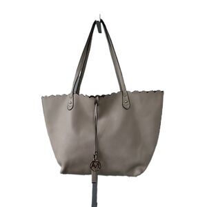 MKF Collection by Mia K. Farrow Amahia Leather Reversible Scallop Open Tote Bag